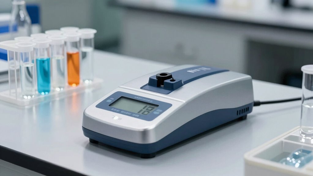 water testing device features