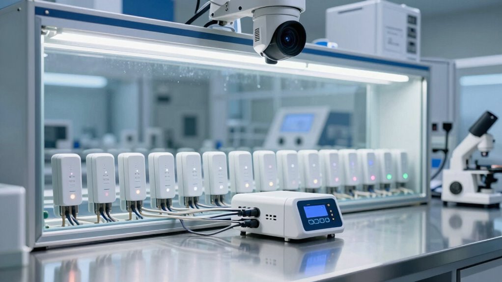 wireless secure real time monitoring