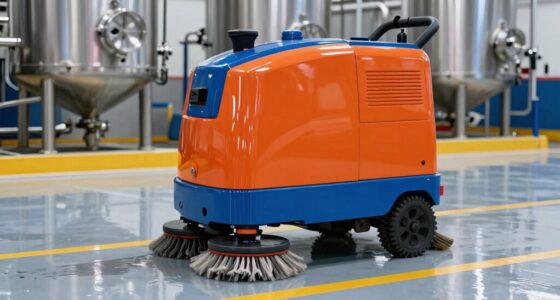 chemical facility floor cleaning