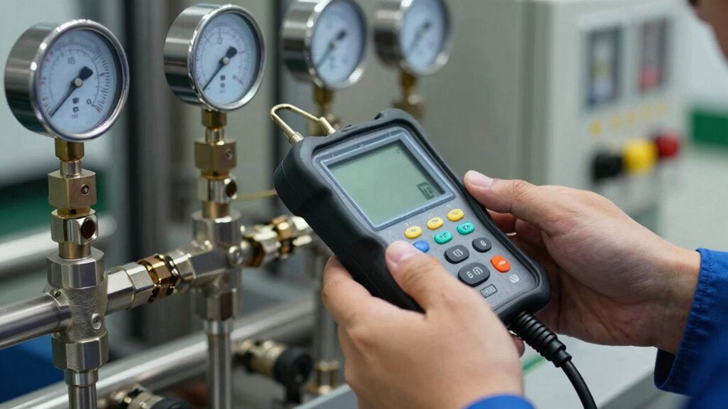 effective pressure calibration routines