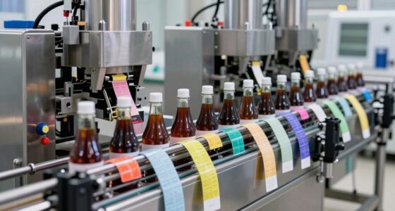 efficient compliant bottle labeling