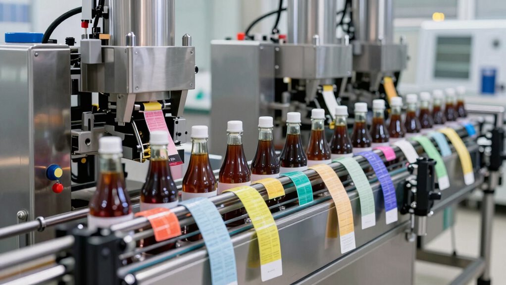 efficient compliant bottle labeling