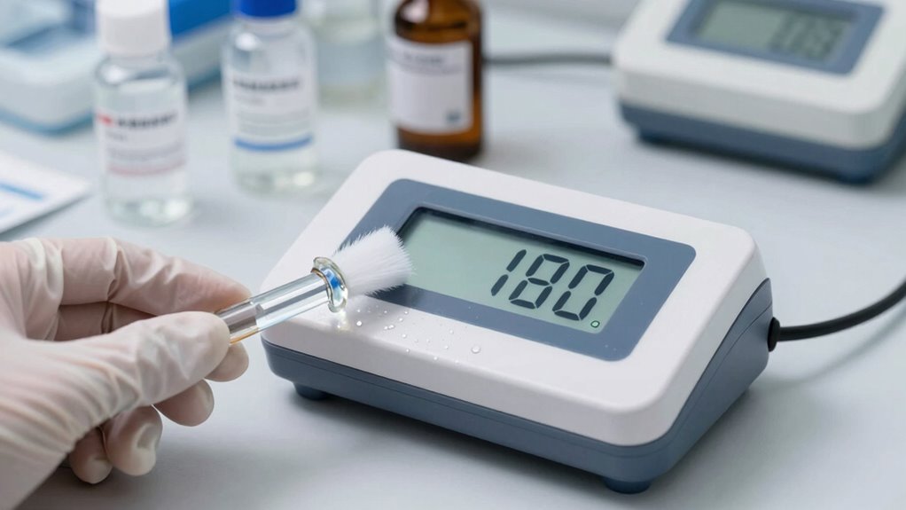 electrode maintenance and calibration
