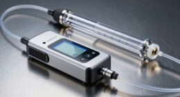 flow check before sampling