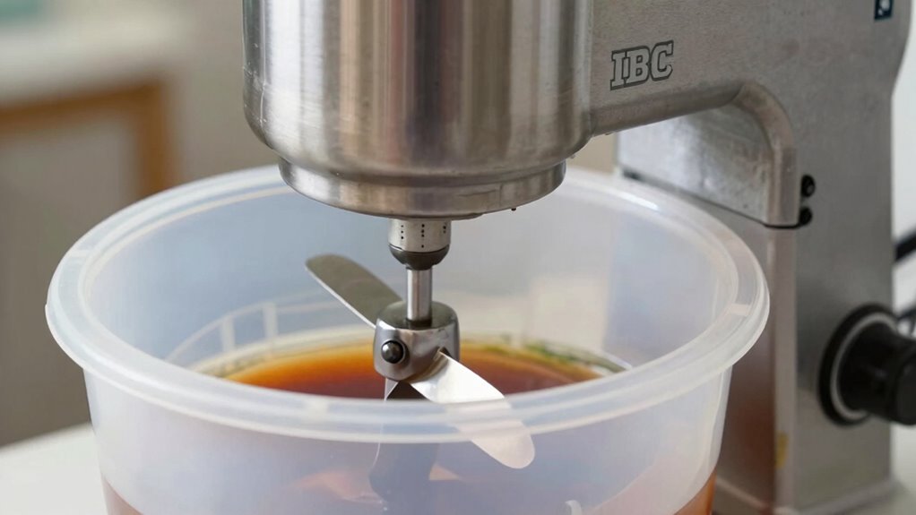 ibc tote mixer questions