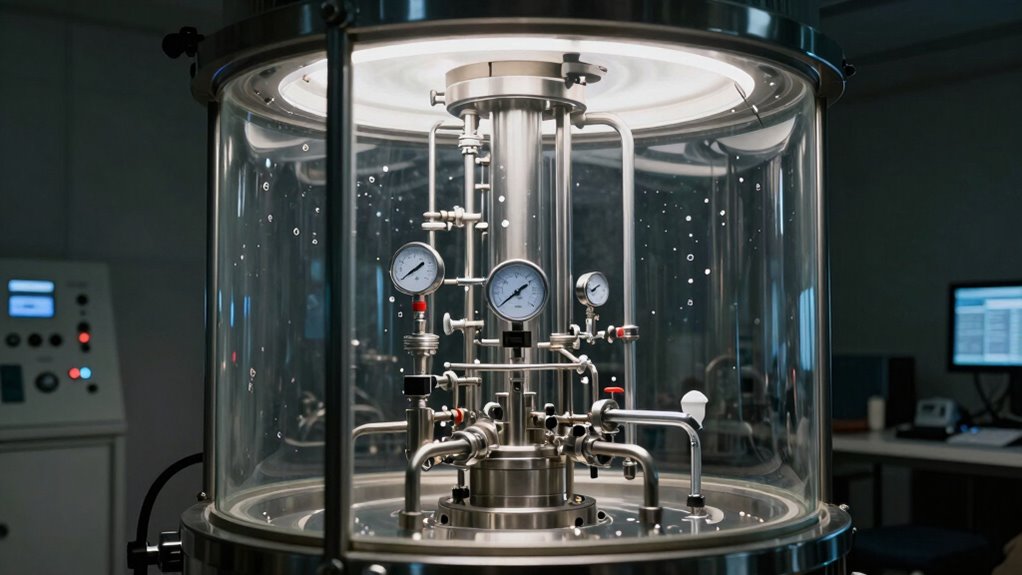 large vacuum degassing procedures