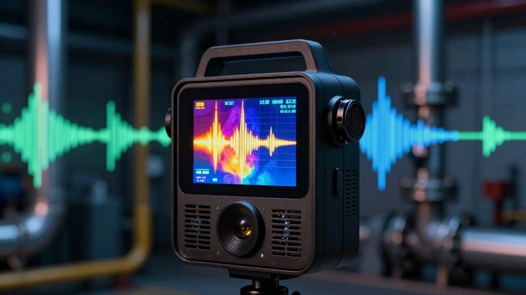 leak detection with acoustics