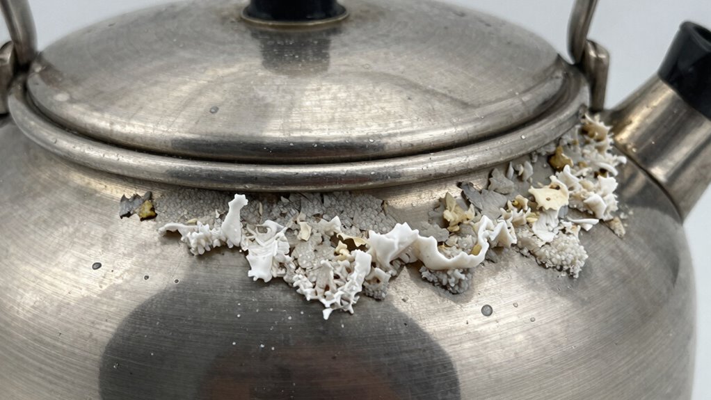 mineral buildup in kettle