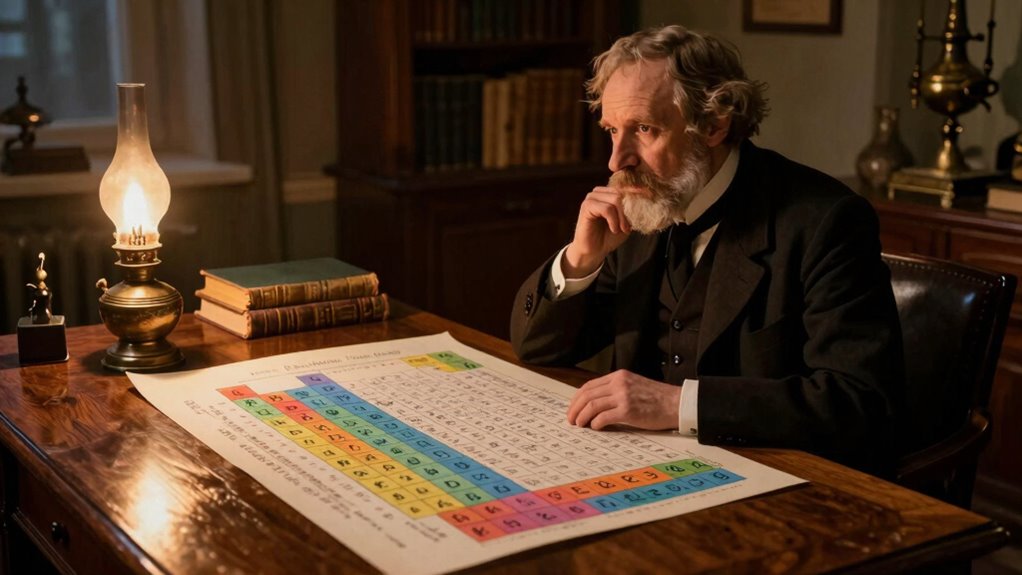 periodic table reveals patterns