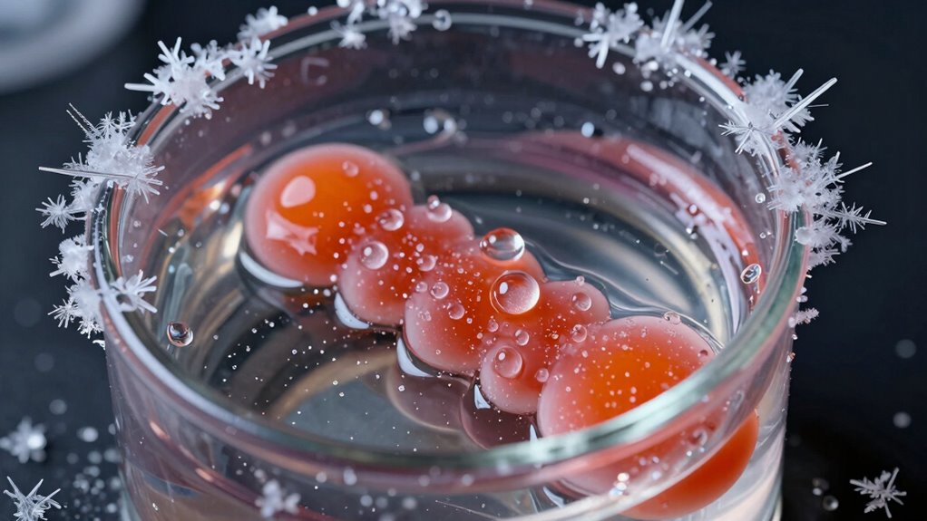 proteins protected during freezing