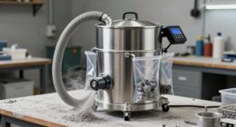 safe powder collection system