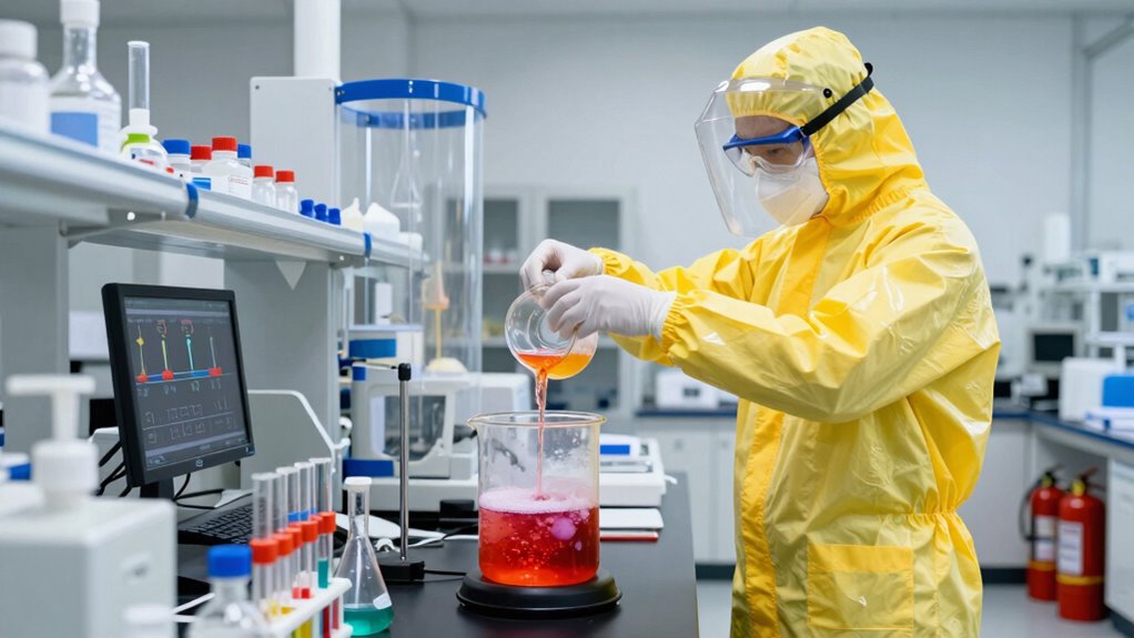 safe quenching procedures in chemical reactions