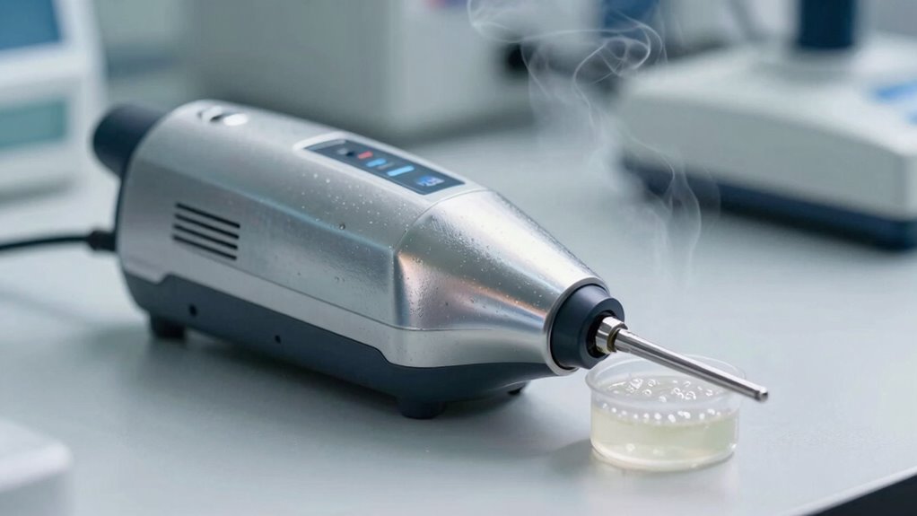 unintended sample temperature rise