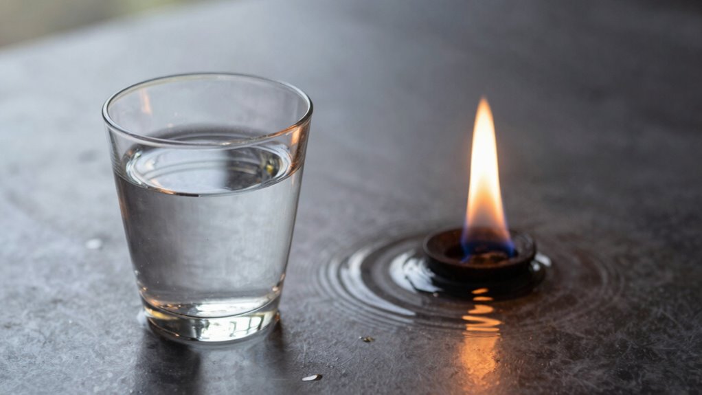 water doesn t always extinguish