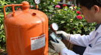 Chemistry behind the Garden Grove chemical tank