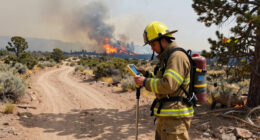 Critical fire weather complicates firefighting efforts in massive Utah wildfire
