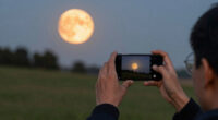 Look up Monday evening for the full strawberry moon