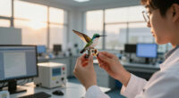 Nasa Hummingbird Shaped Satellite Image