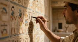 Sealed Tomb Filled With Paintings And Inscriptions Discovered In Egypt