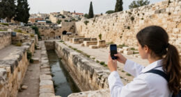 The Jerusalem Moat–In Five Minutes - Armstrong Institute Of Biblical Archaeology