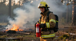 Waldbrand Gardasee