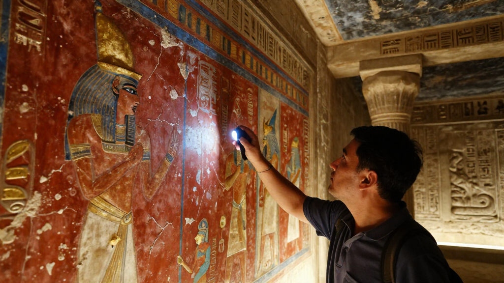 4,400-Year-Old Tomb Of Egyptian Judge Found At Saqqara With Colors On Walls