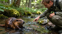 Artificial Beaver Dams Saw Juvenile Coho Salmon Survival Rates Go From 8% To 60%