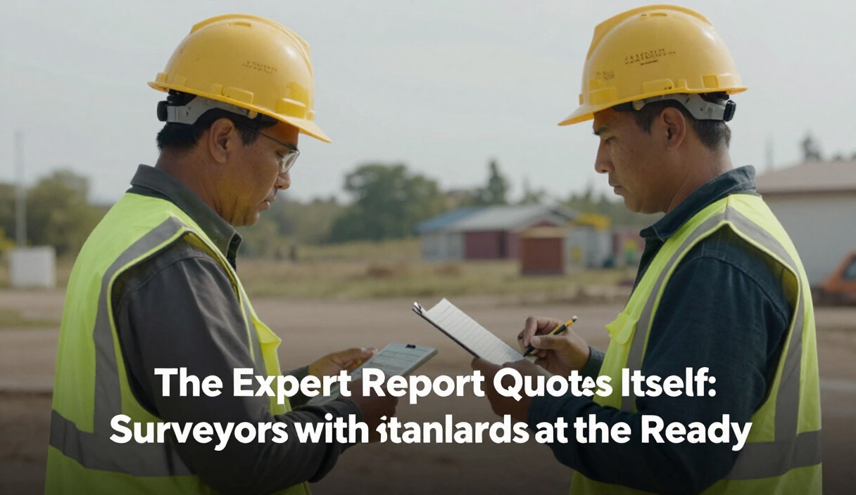 The Expert Report Quotes Itself: Surveyors with Standards at the Ready