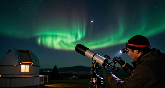 APOD: 2026 October 14 – Mars And The Beehive Under An Aurora